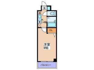 フレアコ－トＫＭ福島の物件間取画像